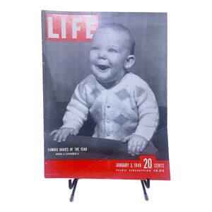 LIFE Magazine January 3, 1949 Dwight Eisenhower II & Famous Babies of the Year